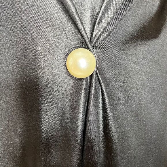 Zara huge pearl black sleeveless top - Picture 11 of 11